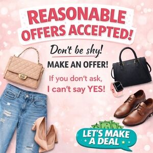 Negotiable Sale Sign Graphic Tee Style Print - Red, Black, Yellow, Green, Blue